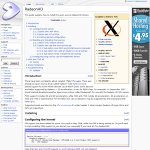 http://en.gentoo-wiki.com/wiki/RadeonHD