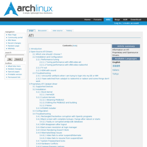 http://wiki.archlinux.org/index.php/ATI